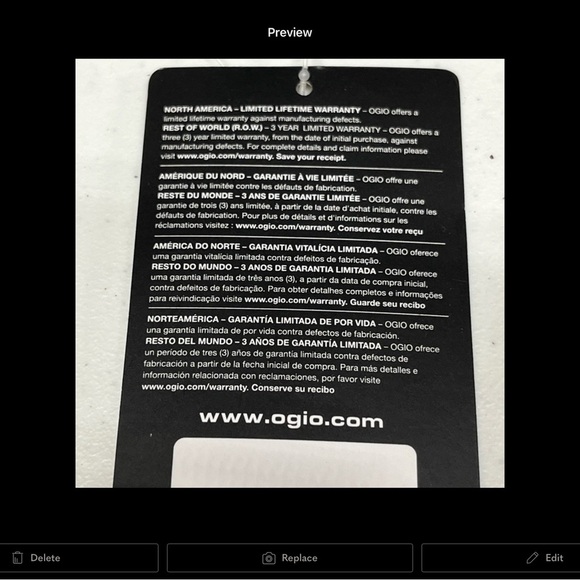 OGIO Cooler18-24 Can Gray and Black Insulated Bag - Picture 6 of 10